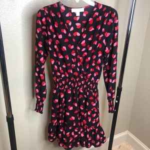 michael kors heart dress